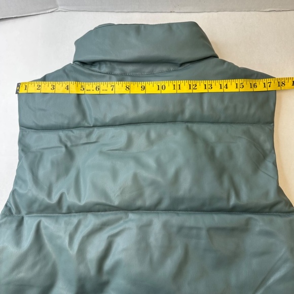 Bagatelle Collection Teal/Green Puffer Vest size Large - Picture 11 of 11